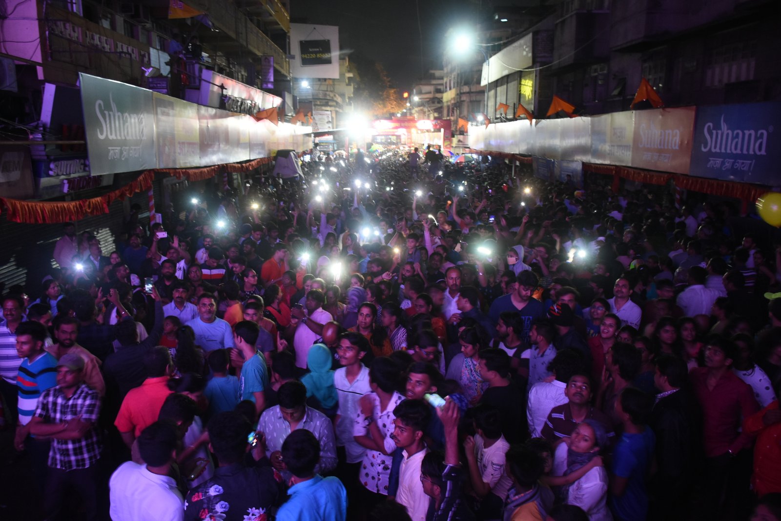 Ganeshotsav Crowds Pune